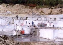 Ducharme Marble Quarry - Used Courtesy of Stone Quarries and Beyond website at http://www.cagenweb.com/~quarries/