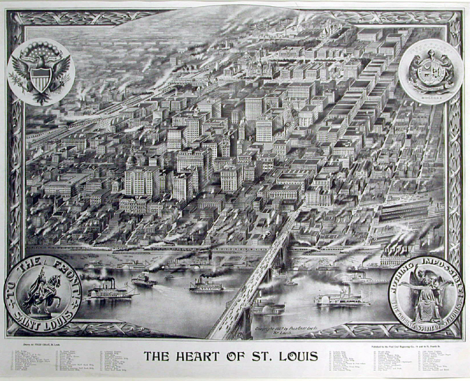 View of St. Louis, 1907