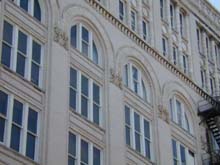 A D Brown Building - bakery brick and some terra cotta