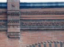 Fancy brick ornamentation and patterns